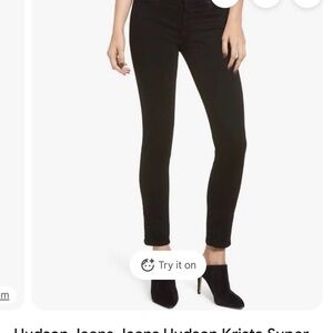 Hudson Jeans Black Ankle & Cropped